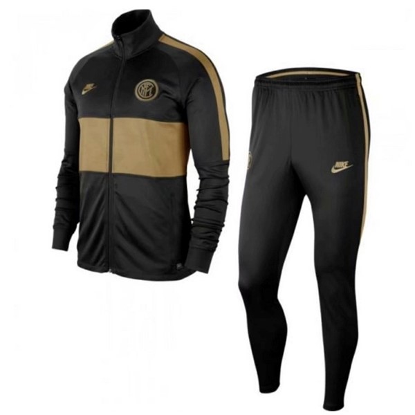 Chandal Inter De Milán 2019/20 Negro Oro